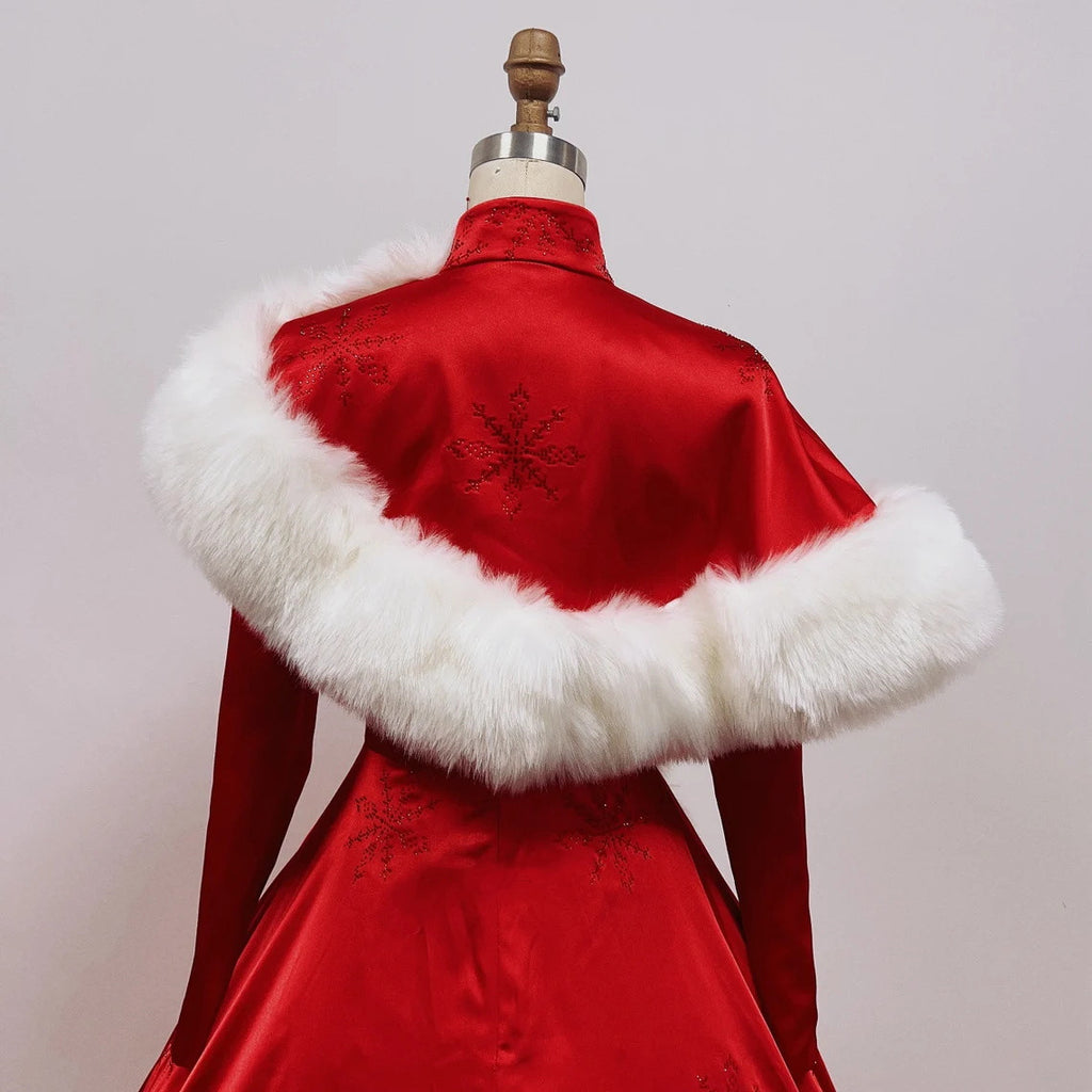 Vera Ellen as Judy Haynes Red Dress White Christmas Costume Hoprom Vera Ellen as Judy Haynes Red Dress White Christmas Costume Hoprom