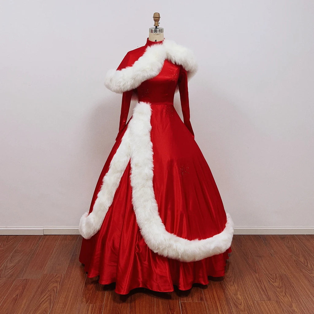 Vera Ellen as Judy Haynes Red Dress White Christmas Costume Hoprom Vera Ellen as Judy Haynes Red Dress White Christmas Costume Hoprom