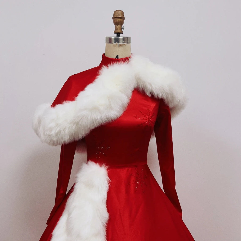 Vera Ellen as Judy Haynes Red Dress White Christmas Costume Hoprom Vera Ellen as Judy Haynes Red Dress White Christmas Costume Hoprom