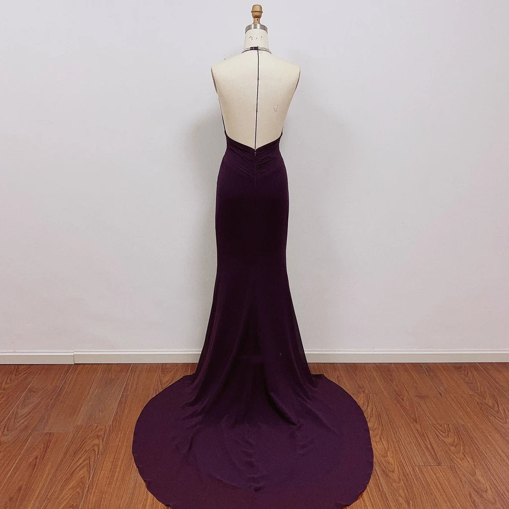 Vesper Lynd Purple Dress Casino Royale Costume Hoprom Vesper Lynd Purple Dress Casino Royale Costume Hoprom