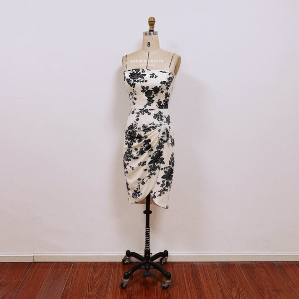 Birthday Party Dress Marilyn Floral Dress 1950s Dress