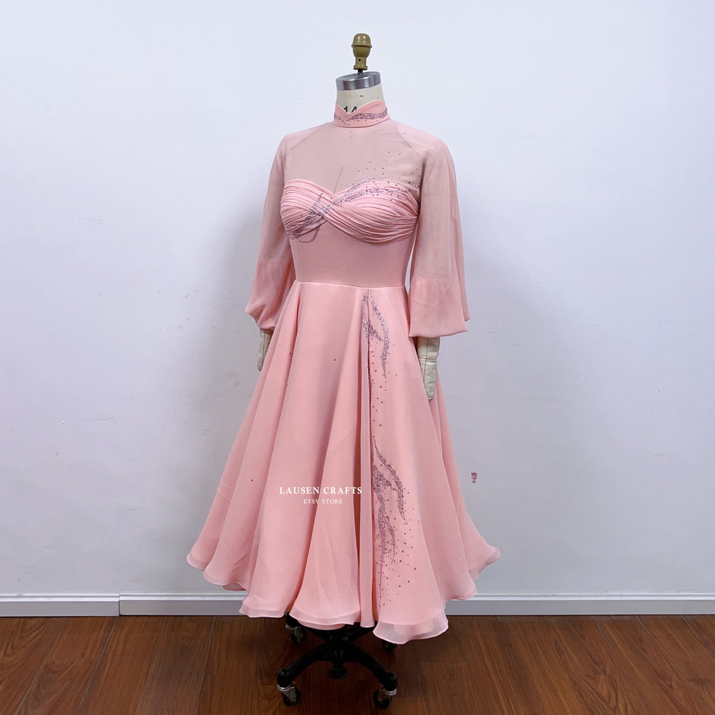 White Christmas Judy Pink Dress, Inspired Judy Dress Costume – Hoprom White Christmas Judy Pink Dress, Inspired Judy Dress Costume – Hoprom