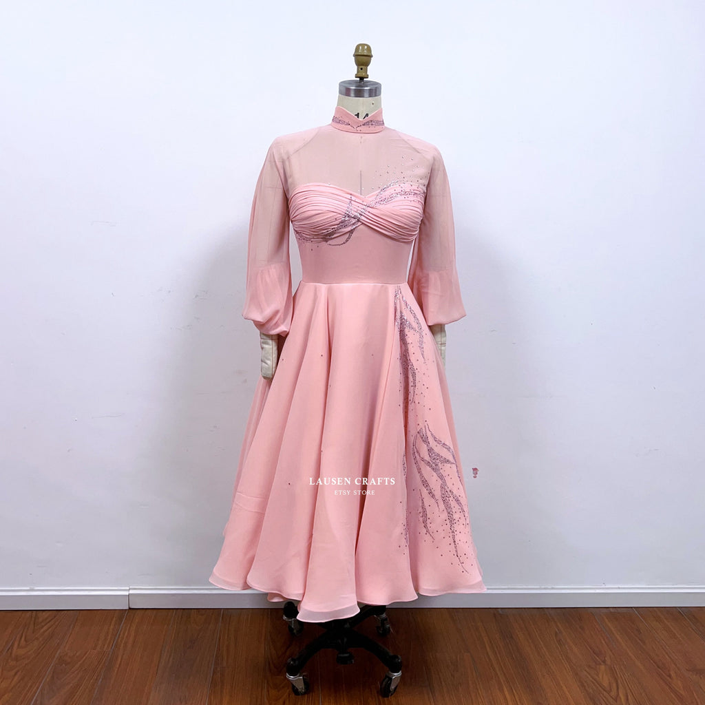 White Christmas Judy Pink Dress, Inspired Judy Dress Costume Hoprom White Christmas Judy Pink Dress, Inspired Judy Dress Costume Hoprom