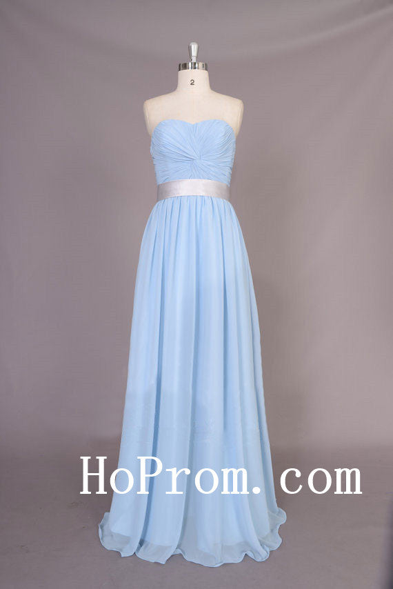 Simple Blue Prom Dresses,A-Line Prom Dress,Evening Dress