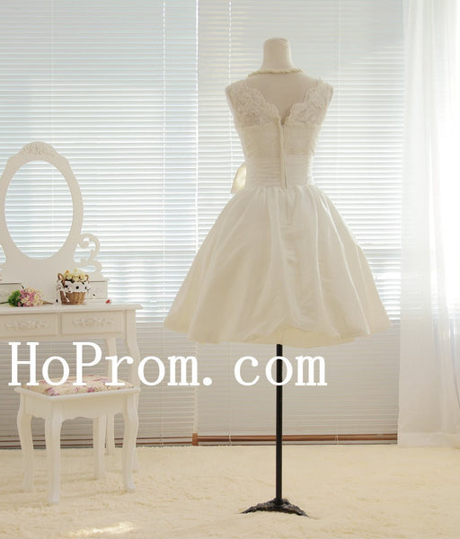 Short Lace Prom Dresses,Sleeveless Prom Dress,Evening Dress