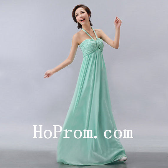 Halter Prom Dresses,Mint Green Prom Dress,Evening Dress