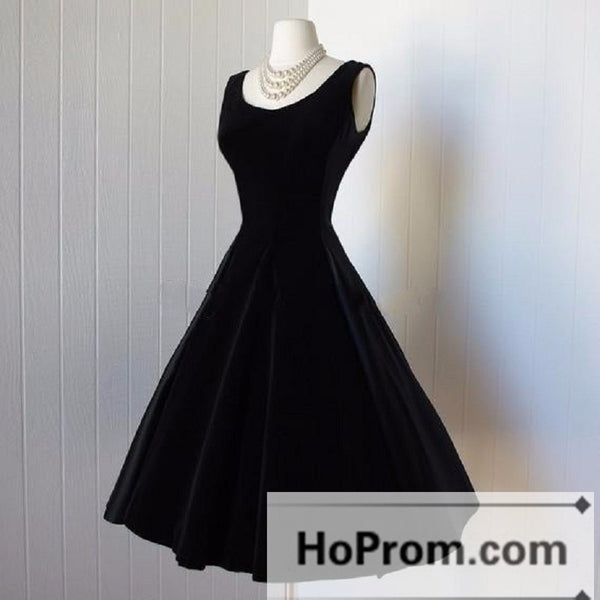 Black Solid Black Bow Prom Dresses Homecoming Dresses