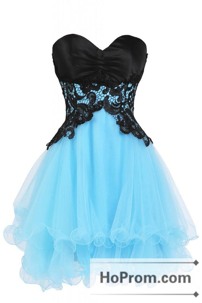 Mini A-Line Organza Sweetheart Prom Dresses Homecoming Dresses Hoprom Mini A-Line Organza Sweetheart Prom Dresses Homecoming Dresses Hoprom