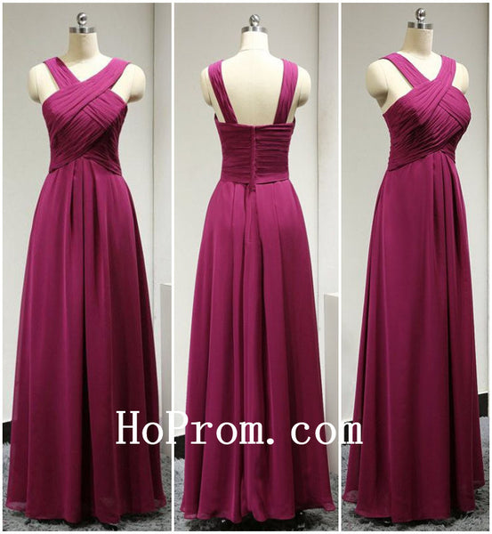 Simple A-Line Prom Dresses,Long Prom Dress,Evening Dress