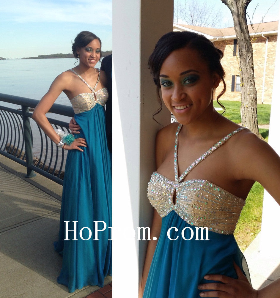 Spaghetti Strap Prom Dresses,A-Line Prom Dress,Evening Dress