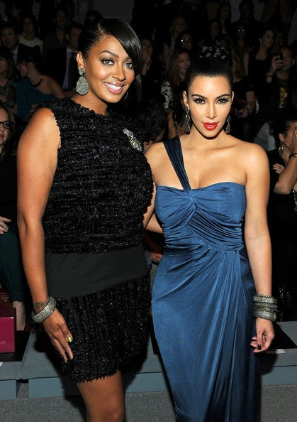 Blue Kim Kardashian (Kim K) Satin Strap Dress Ruched Prom Celebrity Evening Dress Spring Fashion Show