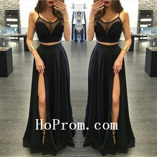 Two Piece Prom Dresses,Sexy Prom Dress,Evening Dress