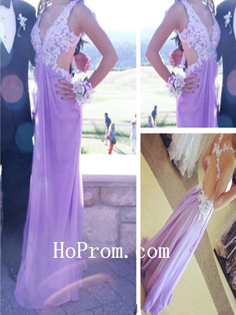 Lavender Charming Prom Dresses,Long Prom Dress,Evening Dress