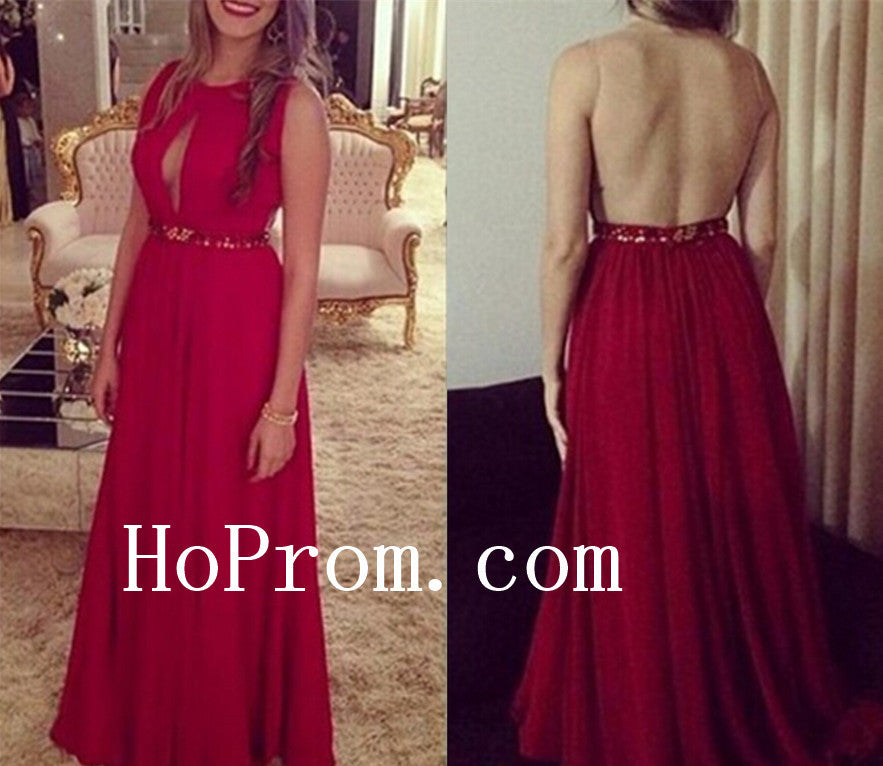 Open Back Prom Dresses,A-Line Prom Dress,Evening Dress