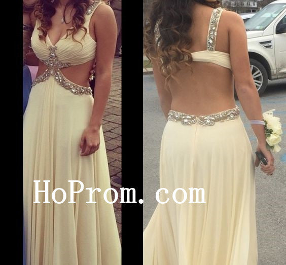 Straps Beading Prom Dresses,A-Line Prom Dress,Evening Dress