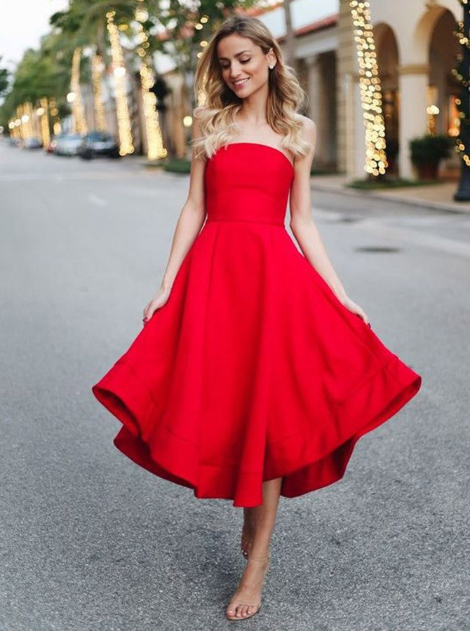 a line midi dress for women Women's Ladies A-line Short Sleeved Linen Cotton Midi Dress S/M/L/Customize Pink MEAN BLVD Pink / Customize