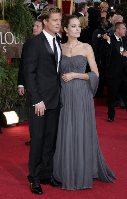 angelina jolie the tourist grey dress THE TOURIST - Elise Clifton-Ward (Angelina Jolie) vintage designer dress by Charles James