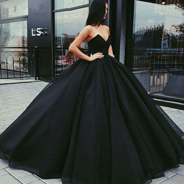 Simple Backless Prom Dresses Sweetheart Tulle Sleeveless Evening Dress