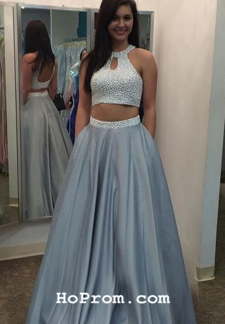 Two Piece Prom Dress Long Two Piece Prom Dresses Two Piece Evening Dress