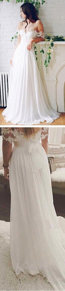 Off The Shoulder Long White Lace Prom Dresses Wedding Tulle Strapless Evening Dresses
