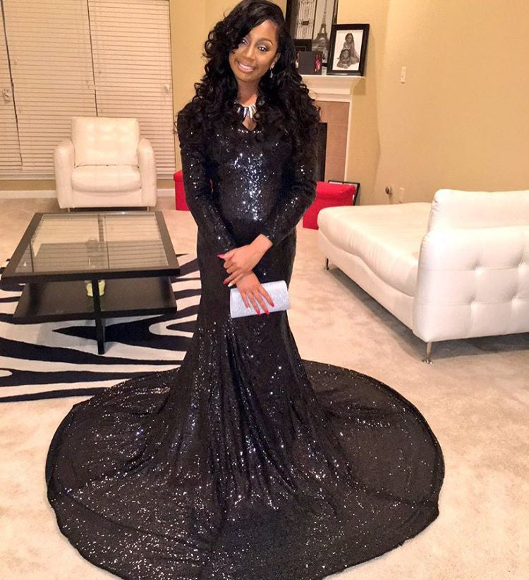Black Sequin Prom Dresses,Sparkle Prom Dress,Evening Dress Hoprom Black Sequin Prom Dresses,Sparkle Prom Dress,Evening Dress Hoprom