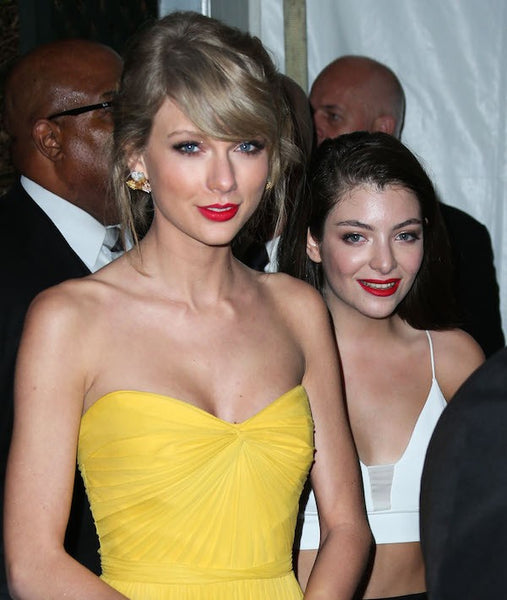 Yellow Taylor Swift Strapless Prom Red Carpet Evening Dress Golden Globes