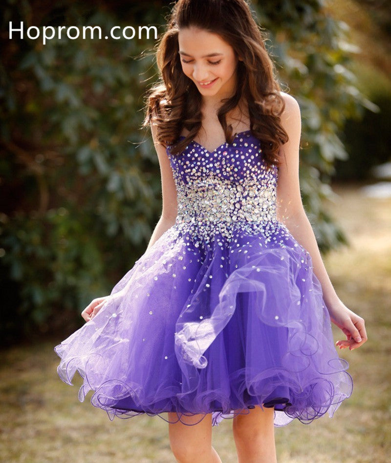 Girls Short Cocktail Dresses Lavender Purple Tulle Petite Dresses Hoprom Girls Short Cocktail Dresses Lavender Purple Tulle Petite Dresses Hoprom