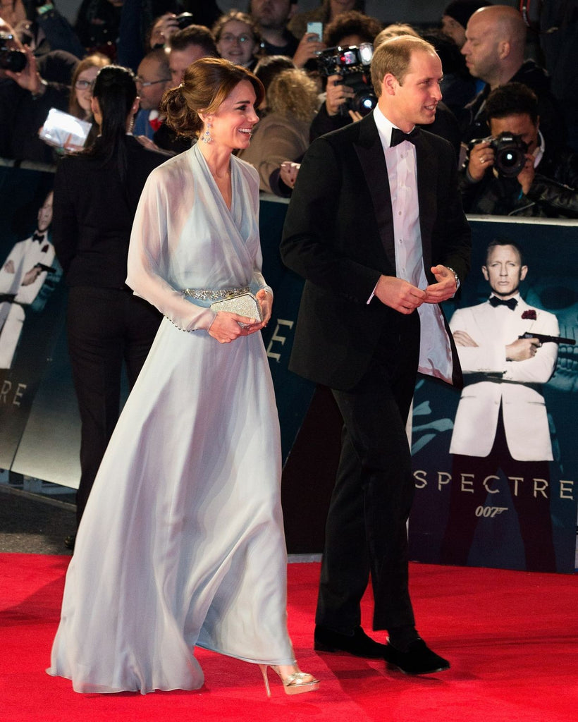 princess kate sheer dress Kate Middleton Wears Semi Sheer Black Lace Alexander McQueen Gown For Royal Variety Performance