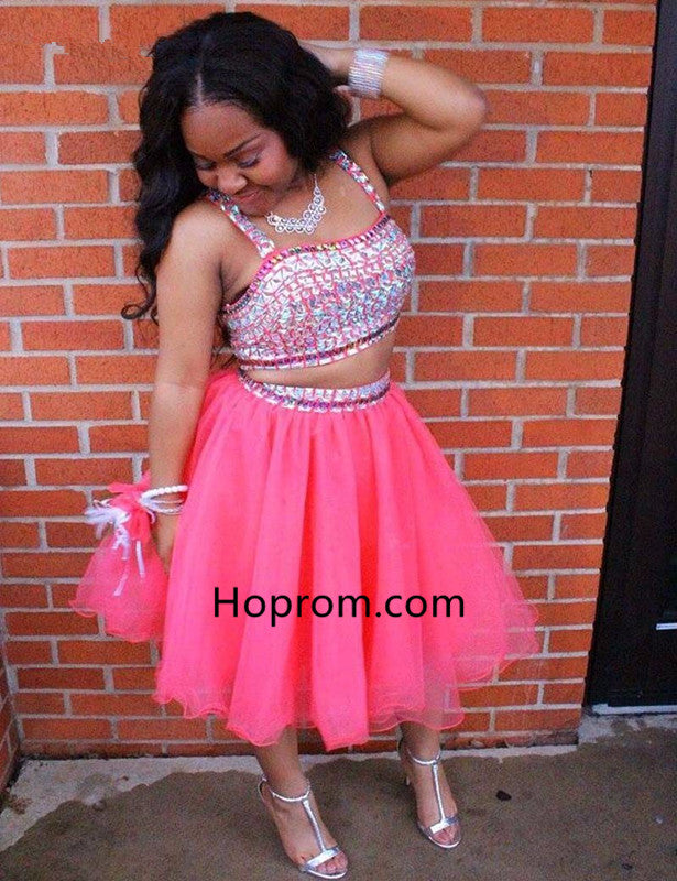 Two Piece Homecoming Dresses Sweetheart Graduation Party Dress Hoprom Two Piece Homecoming Dresses Sweetheart Graduation Party Dress Hoprom