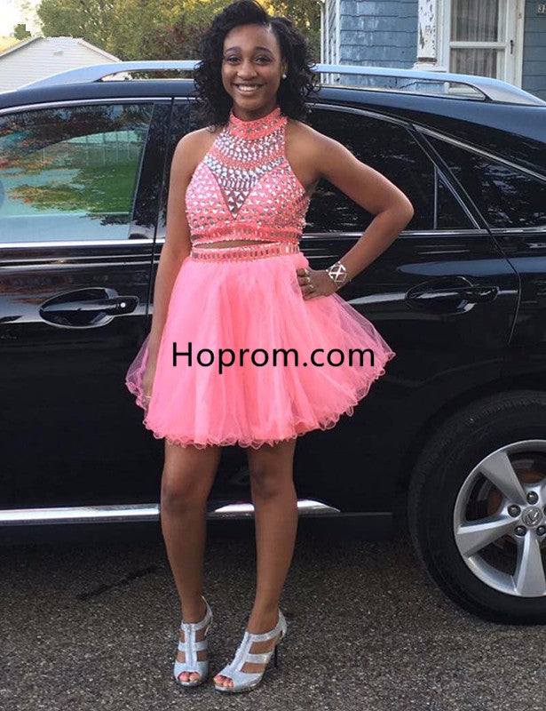 Two Piece Homecoming Dresses Sweetheart Graduation Party Dress Hoprom Two Piece Homecoming Dresses Sweetheart Graduation Party Dress Hoprom