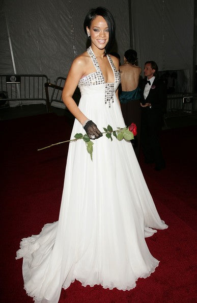 White Rihanna Halter Sparkly Dress Sequins Prom Celebrity Evening Red Hoprom White Rihanna Halter Sparkly Dress Sequins Prom Celebrity Evening Red Hoprom