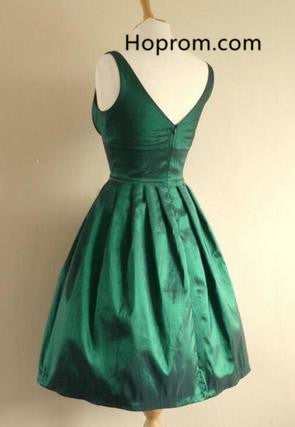 Pink Backless Simple A-line Homecoming Dress