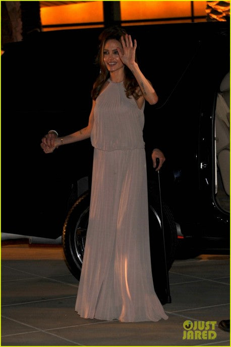 angelina jolie grey dress Grey Angelina Jolie Sequin Sparkly Slit Dress V Neck Prom Red Carpet E Hoprom