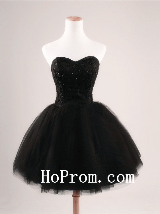 Little Black Prom Dresses,Short Prom Dress,Evening Dress