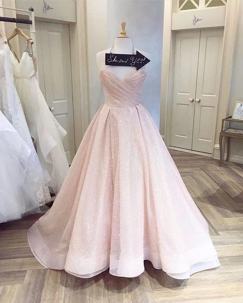 Sweetheart Sexy Prom Dresses Bling Evening Dress