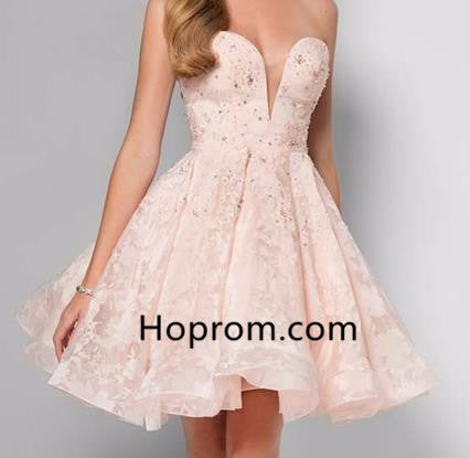 Knee Length Homecoming Dresses Lace Beaded Cocktail Dresses