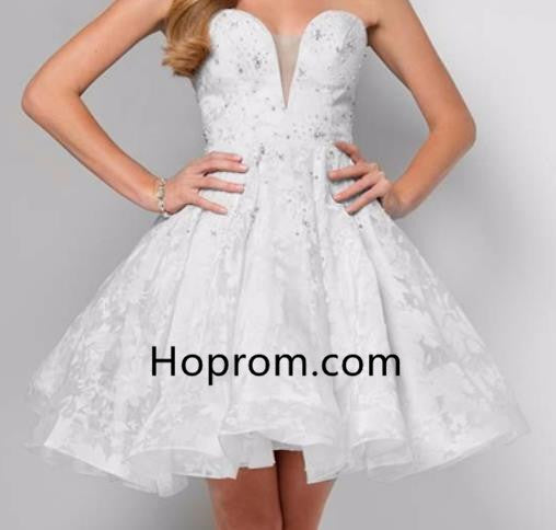 Knee Length Homecoming Dresses Lace Beaded Cocktail Dresses