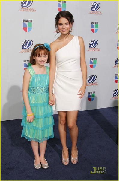 White Selena Gomez Short One shoulder Dress Prom Celebrity Formal Dress Univision Premios Juventud Awards
