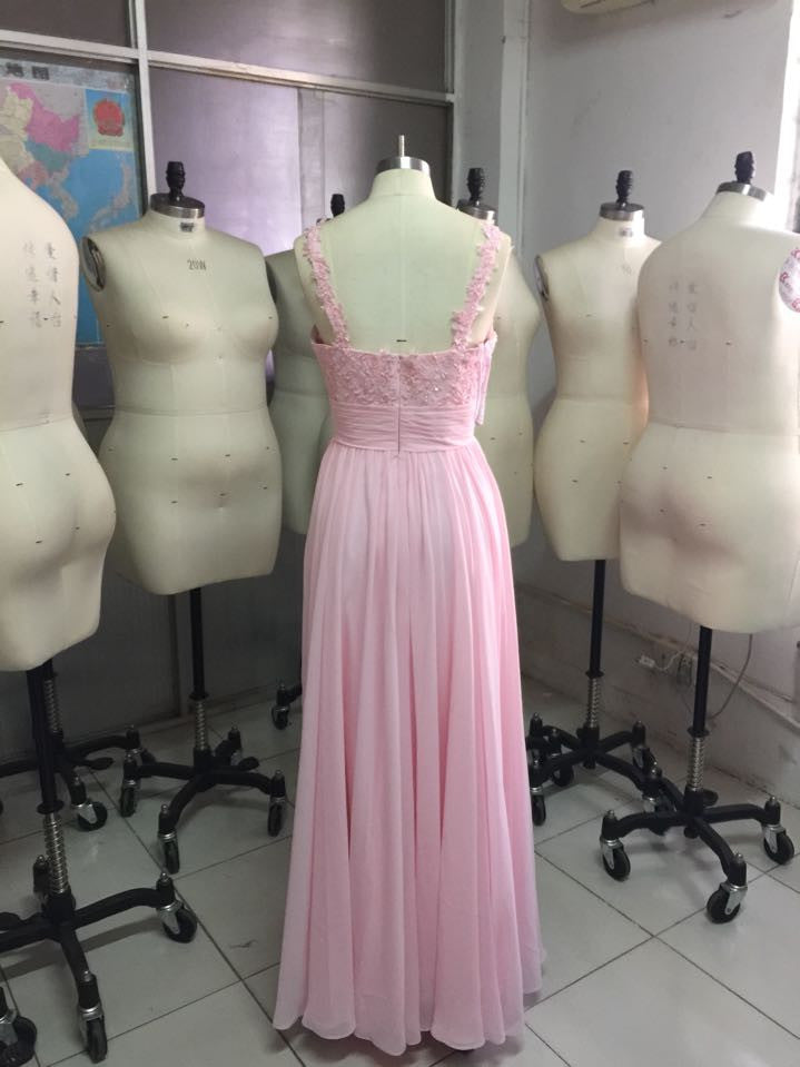 Pink Lace Prom Dresses Pink Prom Dress Evening Dress