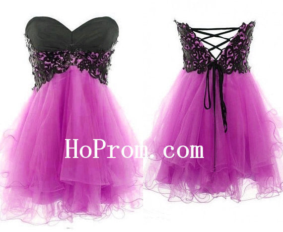 Sweetheart Short Prom Dresses,Purple Prom Dress,Evening Dress