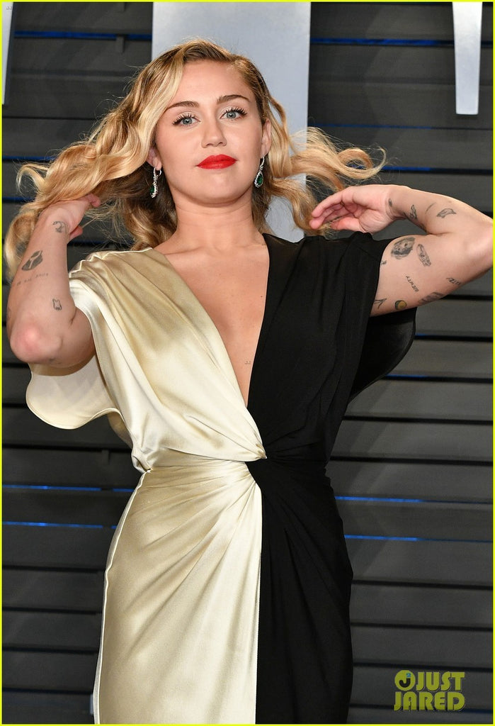 miley cyrus prom dress Miley Cyrus Glitter Champagne Tulle Prom Dress
