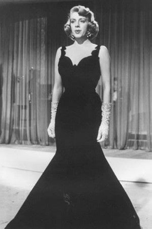 Rosemary Clooney as Betty Haynes Black Velvet Dress Prom Gown from White Christmas