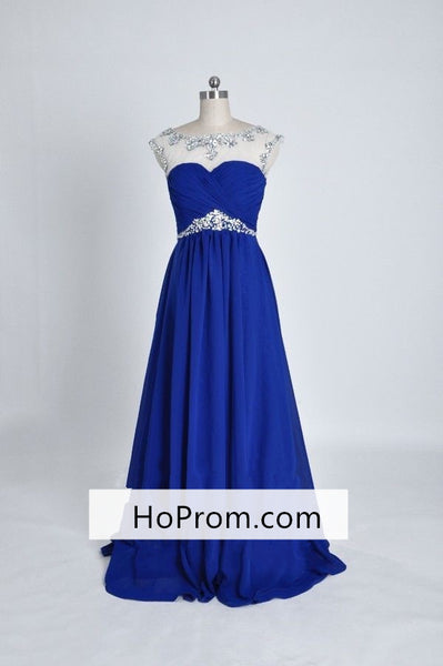 Royal Blue Prom Dresses,Sweetheart Prom Dress,Evening Dress