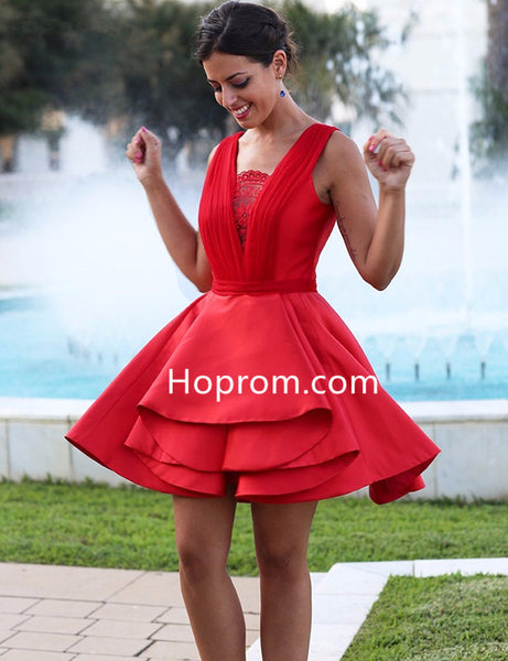 Hot Girls Cocktail Party Dress Short Lace Homecoming Dresses