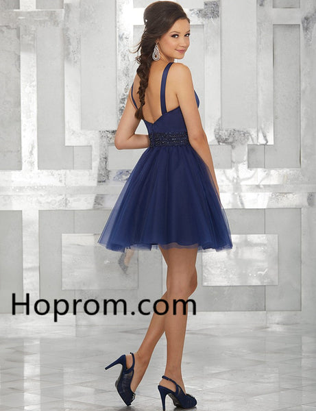 A-Line Homecoming Dresses Sweetheart Beaded Sequins Graduation Party Gowns