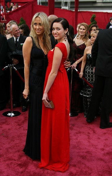 Red Miley Cyrus Square Neckline Low Back Dress Cap Sleeves Prom Red Carpet Evening Dress Oscar Awards