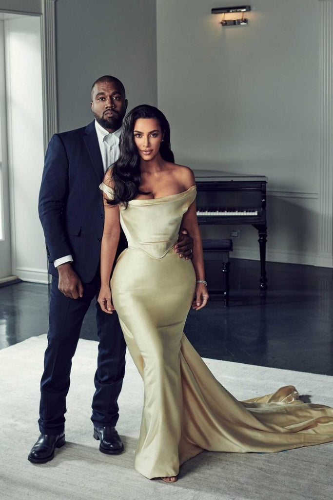 kim kardashian champagne dress original Kim k champagne dress