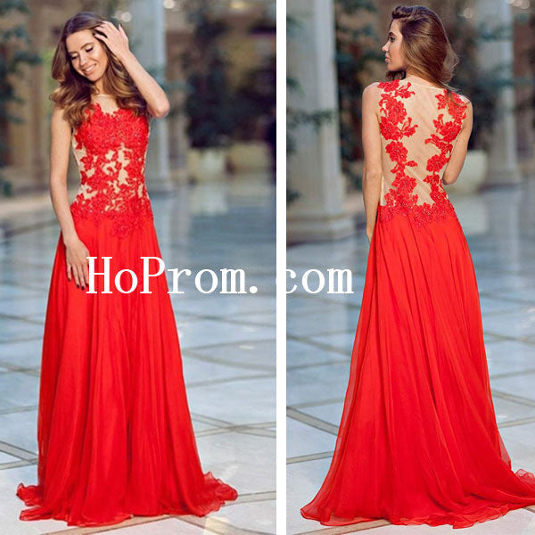 High Neck Prom Dress,Red Lace Prom Dress,Evening Dress