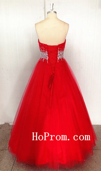 Bondage Red Prom Dress,Sweertheart Prom Dresses,Evening Dress
