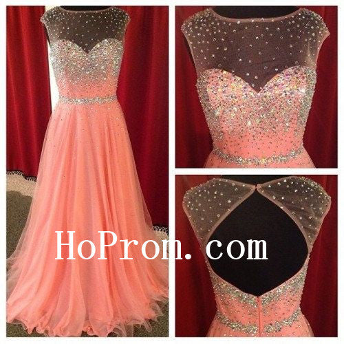 Spark Prom Dress,Blush Pink Prom Dress,Evening Dress